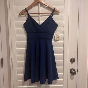 Altar'd State Deep Blue Formal Dress